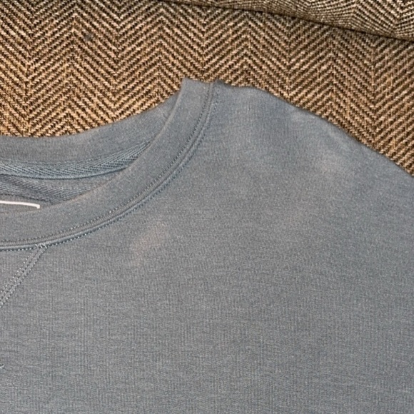 SAXX 3Six Five Men’s Blue Long Sleeve Sweatshirt XL Relaxed Fit Lounge Pullover - Picture 12 of 13